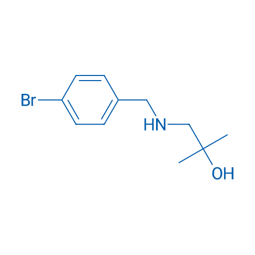 1-{[(4-bromophenyl)methyl]amino}-2-methylpropan-2-ol 1g