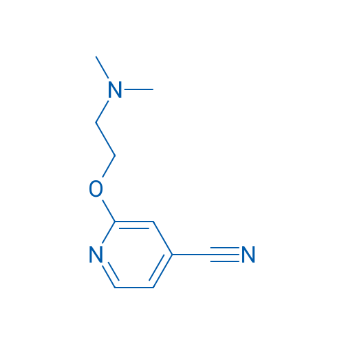 2-(2-(Dimethylamino)ethoxy)isonicotinonitrile 100mg
