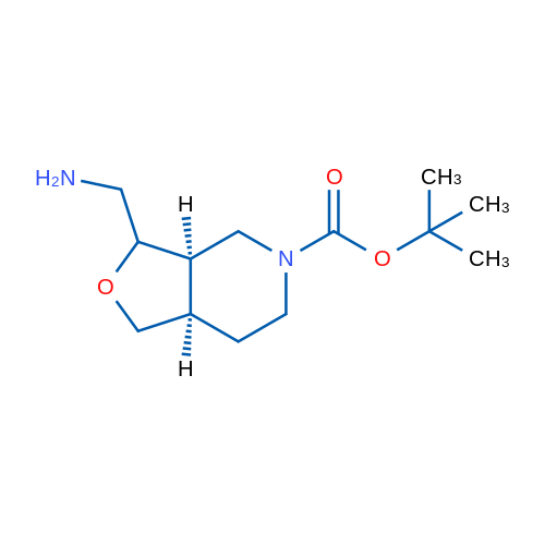 cis-tert-Butyl 3-(aminomethyl)hexahydrofuro[3,4-c]pyridine-5(3H)-carboxylate 1g