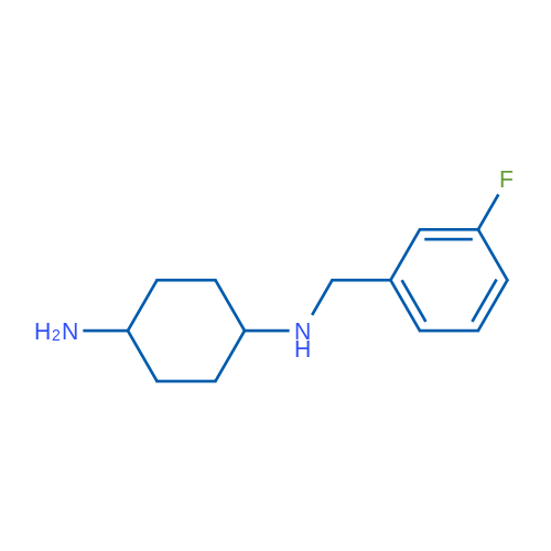 N1-(3-Fluorobenzyl)cyclohexane-1,4-diamine 1g