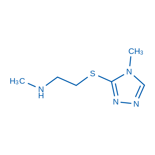 N-Methyl-2-((4-methyl-4H-1,2,4-triazol-3-yl)thio)ethan-1-amine 5g