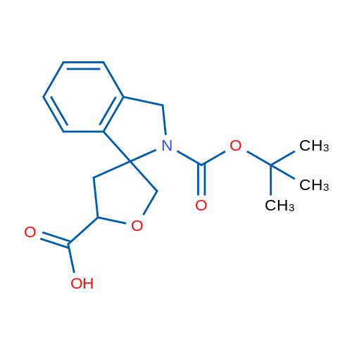 2'-(tert-Butoxycarbonyl)-4,5-dihydro-2H-spiro[furan-3,1'-isoindoline]-5-carboxylic acid 1g