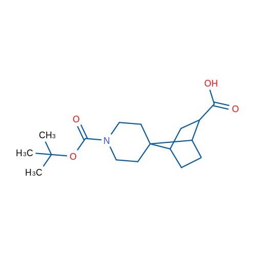 1'-(tert-Butoxycarbonyl)spiro[bicyclo[2.2.1]heptane-7,4'-piperidine]-2-carboxylic acid 1mg