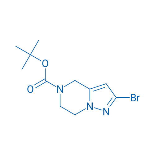 tert-Butyl 2-bromo-6,7-dihydropyrazolo[1,5-a]pyrazine-5(4H)-carboxylate 50mg