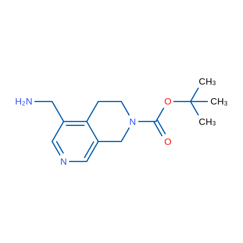tert-Butyl 5-(aminomethyl)-3,4-dihydro-2,7-naphthyridine-2(1H)-carboxylate 1g
