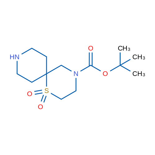 tert-Butyl 1-thia-4,9-diazaspiro[5.5]undecane-4-carboxylate 1,1-dioxide 1g