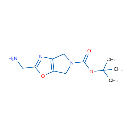 tert-Butyl 2-(aminomethyl)-4H-pyrrolo[3,4-d]oxazole-5(6H)-carboxylate 1g