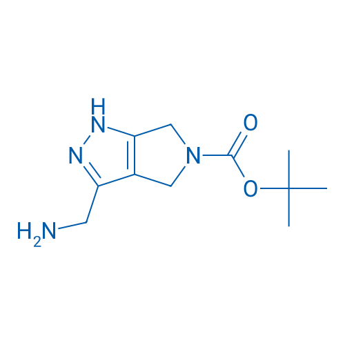 tert-Butyl 3-(aminomethyl)-4,6-dihydropyrrolo[3,4-c]pyrazole-5(1H)-carboxylate 1g