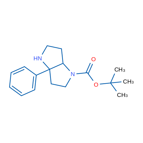 tert-Butyl 6a-phenyl-1,2,3,3a,5,6-hexahydropyrrolo-[3,2-b]pyrrole-4-carboxylate 250mg