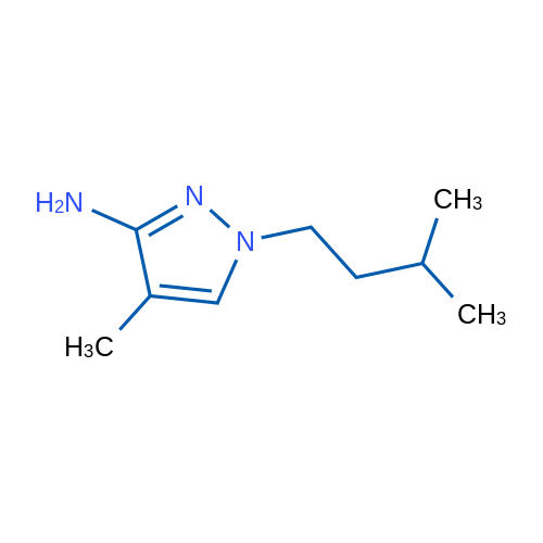 4-Methyl-1-(3-methylbutyl)-1h-pyrazol-3-amine 1g