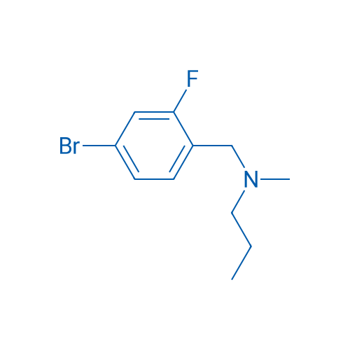 N-(4-Bromo-2-fluorobenzyl)-N-methylpropan-1-amine 1g