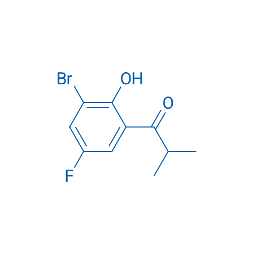 1-(3-Bromo-5-fluoro-2-hydroxyphenyl)-2-methylpropan-1-one 1g
