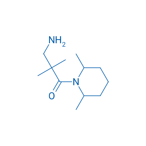 3-Amino-1-(2,6-dimethylpiperidin-1-yl)-2,2-dimethylpropan-1-one 1g