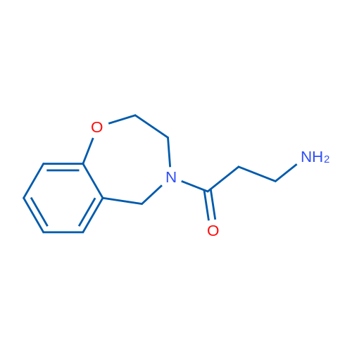 3-Amino-1-(2,3,4,5-tetrahydro-1,4-benzoxazepin-4-yl)propan-1-one 1g