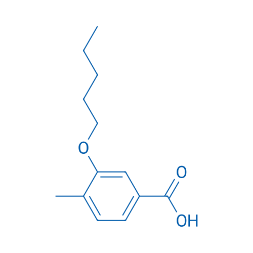 4-Methyl-3-(pentyloxy)benzoic acid 1g