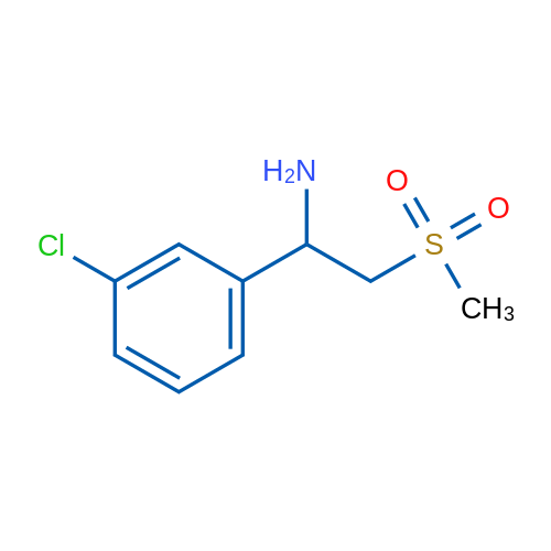 1-(3-Chlorophenyl)-2-(methylsulfonyl)ethanamine 1g