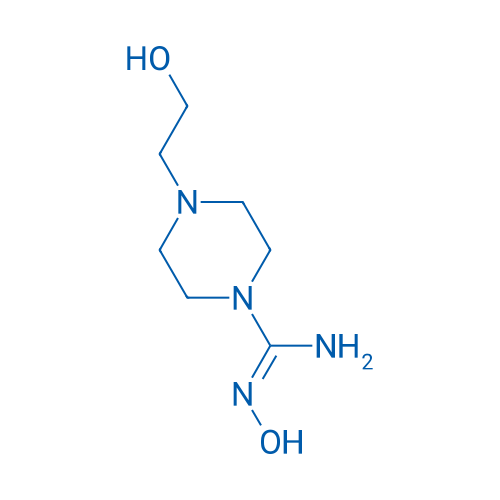 N'-hydroxy-4-(2-hydroxyethyl)piperazine-1-carboximidamide 1g