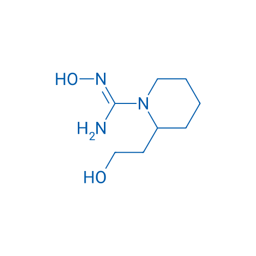 N'-hydroxy-2-(2-hydroxyethyl)piperidine-1-carboximidamide 1g
