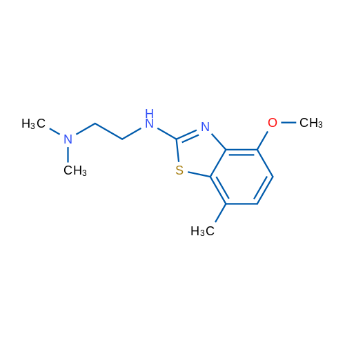 N1-(4-methoxy-7-methylbenzo[d]thiazol-2-yl)-N2,N2-dimethylethane-1,2-diamine 250mg