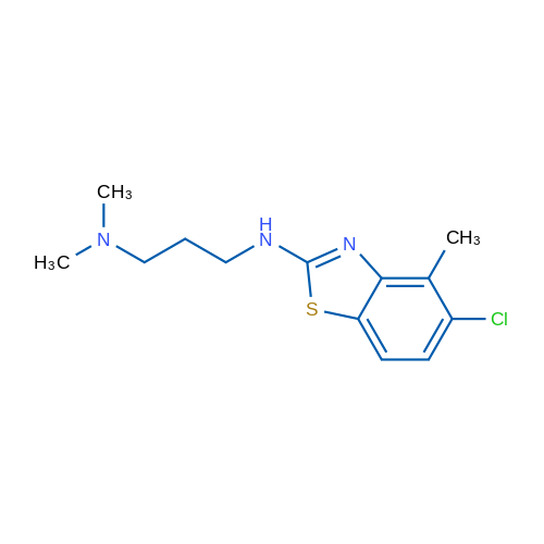 N1-(5-chloro-4-methylbenzo[d]thiazol-2-yl)-N3,N3-dimethylpropane-1,3-diamine 10g
