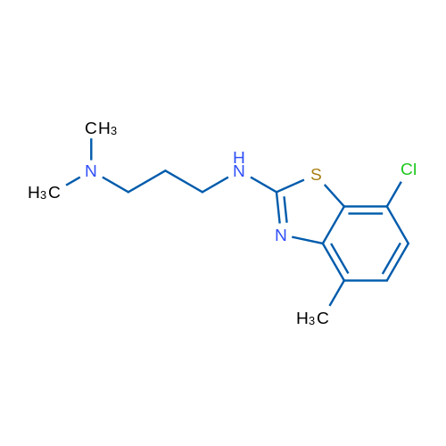 N1-(7-chloro-4-methylbenzo[d]thiazol-2-yl)-N3,N3-dimethylpropane-1,3-diamine 5g