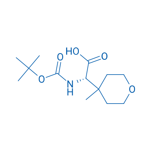 (S)-2-((tert-Butoxycarbonyl)amino)-2-(4-methyltetrahydro-2H-pyran-4-yl)acetic acid 100mg