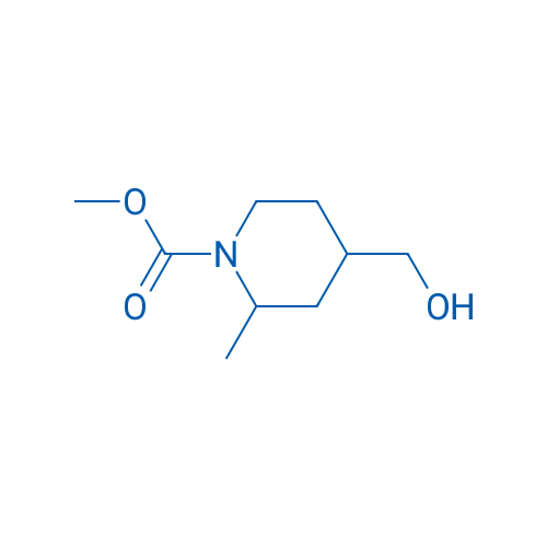 Methyl 4-(hydroxymethyl)-2-methylpiperidine-1-carboxylate 1g