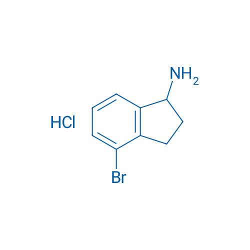 4-Bromo-2,3-dihydro-1H-inden-1-amine hydrochloride 100mg