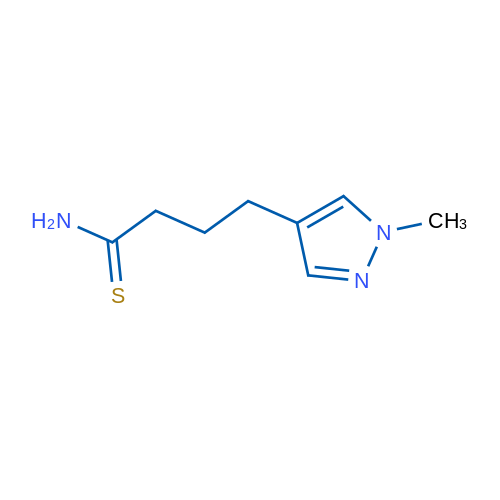 4-(1-Methyl-1H-pyrazol-4-yl)butanethioamide 1g