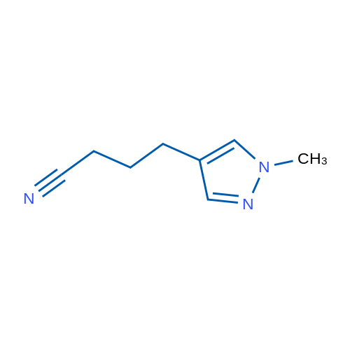 4-(1-Methyl-1H-pyrazol-4-yl)butanenitrile 5g