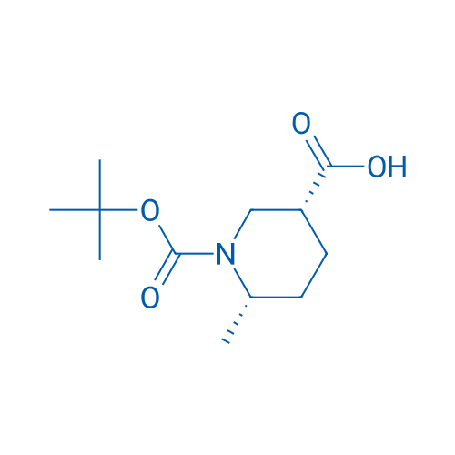 cis-1-(tert-Butoxycarbonyl)-6-methylpiperidine-3-carboxylic acid 1g