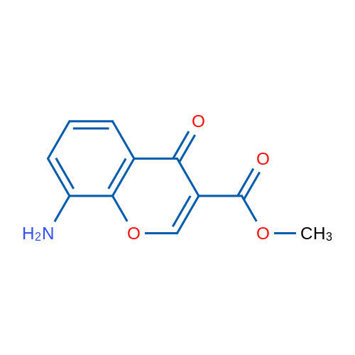 Methyl 8-amino-4-oxo-4H-chromene-3-carboxylate 1g