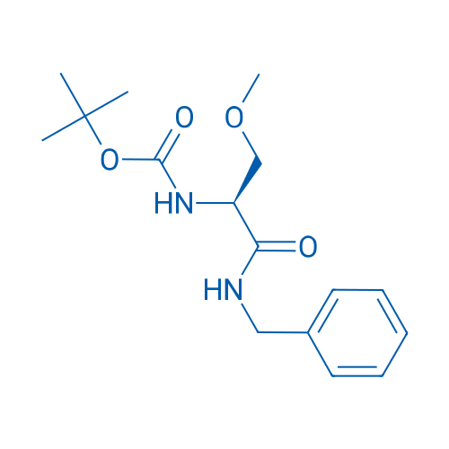 (S)-tert-Butyl (1-(benzylamino)-3-methoxy-1-oxopropan-2-yl)carbamate 100mg