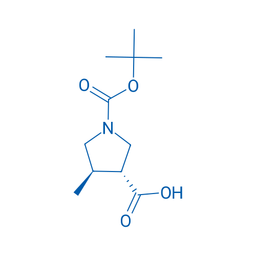 (3R,4R)-rel-1-(tert-Butoxycarbonyl)-4-methylpyrrolidine-3-carboxylic acid 250mg