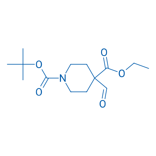 1-tert-Butyl 4-ethyl 4-formylpiperidine-1,4-dicarboxylate 100mg