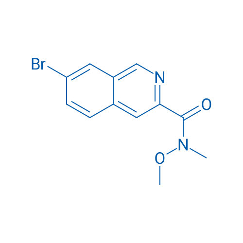 7-Bromo-N-methoxy-N-methylisoquinoline-3-carboxamide 1g