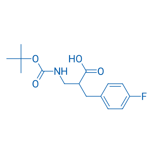 3-((tert-Butoxycarbonyl)amino)-2-(4-fluorobenzyl)propanoic acid 1g
