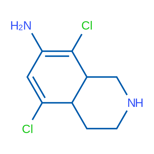 5,8-Dichloro-1,2,3,4,4a,8a-hexahydroisoquinolin-7-amine 1g