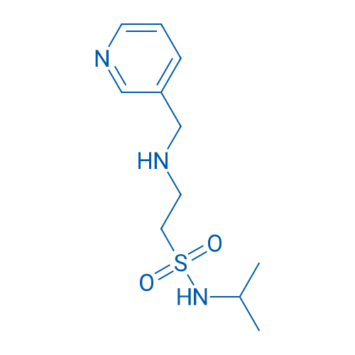 N-Isopropyl-2-((pyridin-3-ylmethyl)amino)ethanesulfonamide 5g
