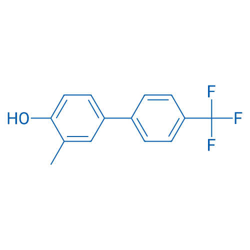 4-Hydroxy-3-methyl-4'-(trifluoromethyl)biphenyl 1g