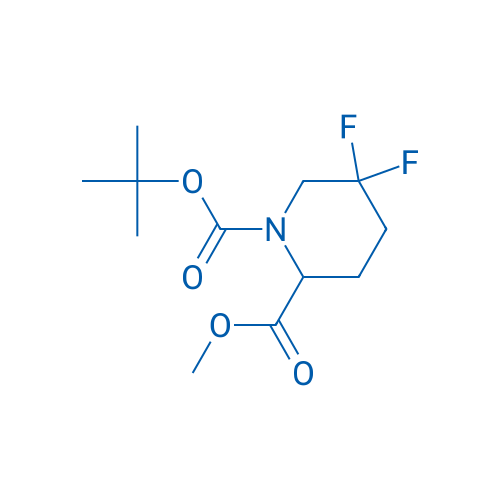 1-tert-Butyl 2-methyl 5,5-difluoropiperidine-1,2-dicarboxylate 50mg