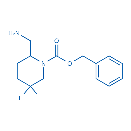Benzyl 2-(aminomethyl)-5,5-difluoropiperidine-1-carboxylate 1g