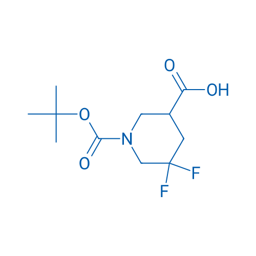 1-(tert-Butoxycarbonyl)-5,5-difluoropiperidine-3-carboxylic acid 100mg