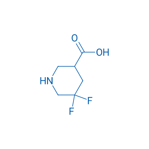 5,5-Difluoropiperidine-3-carboxylic acid 250mg