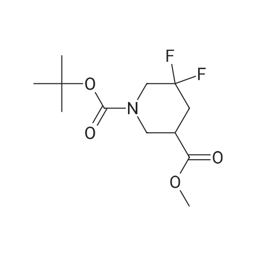 1-tert-Butyl 3-methyl 5,5-difluoropiperidine-1,3-dicarboxylate 1g