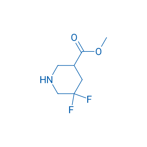 Methyl 5,5-difluoropiperidine-3-carboxylate 250mg