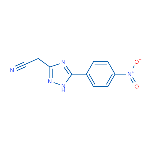 2-(5-(4-Nitrophenyl)-1H-1,2,4-triazol-3-yl)acetonitrile 1g