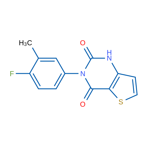 3-(4-Fluoro-3-methylphenyl)-1H,2H,3H,4H-thieno[3,2-d]pyrimidine-2,4-dione 1g
