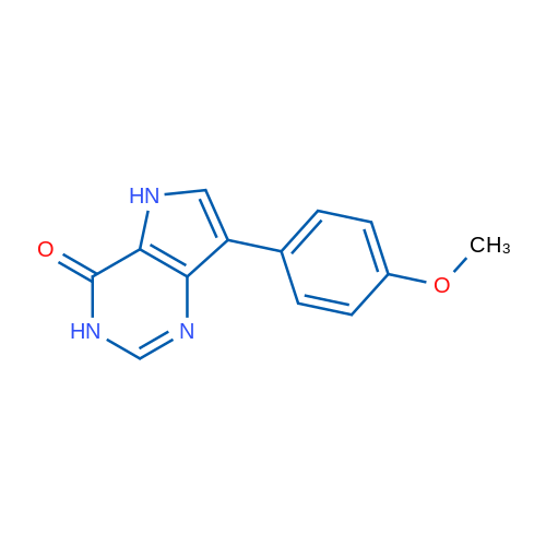 7-(4-Methoxyphenyl)-3H-pyrrolo[3,2-d]pyrimidin-4(5H)-one 1g