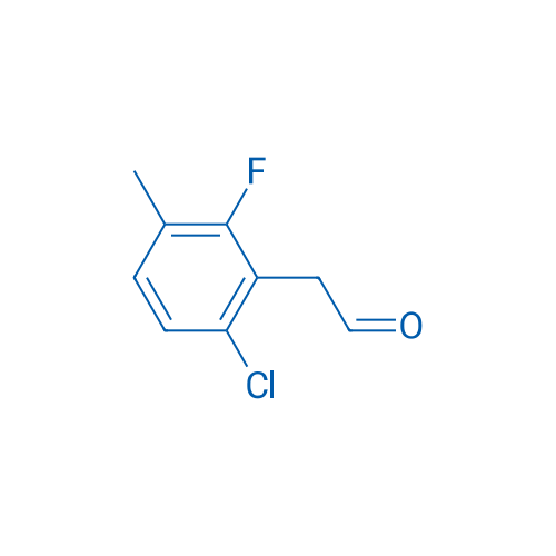 2-(6-Chloro-2-fluoro-3-methylphenyl)acetaldehyde 1g